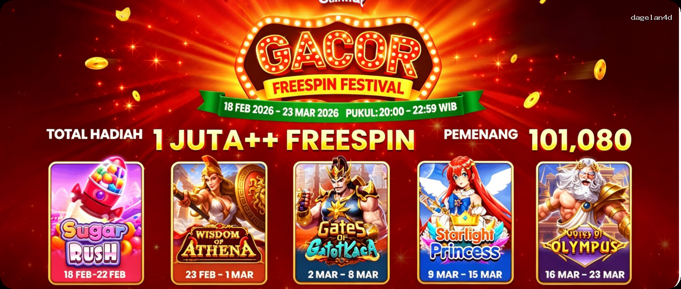 Login dagelan4d Sekarang Bonus Melimpah